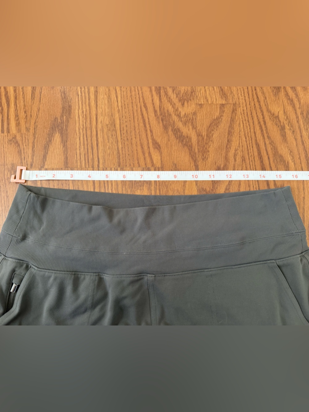 Athleta Women’s High Waist Venice Joggers in Gray Large Petite Zipper Pockets - Picture 12 of 16